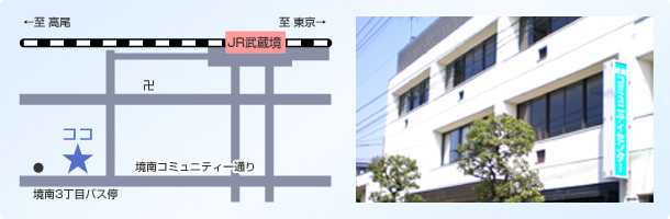境南コミュニティセンター 周辺地図